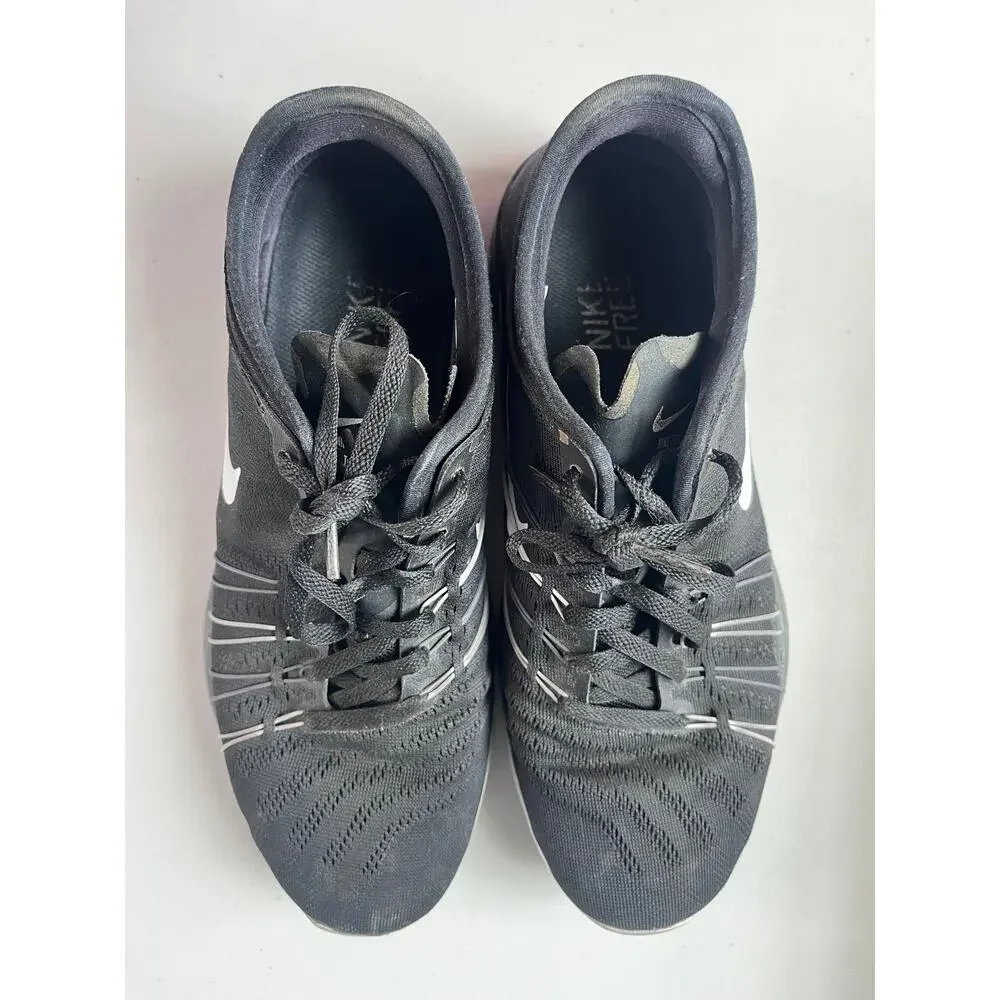 Nike Free TR 6 Black Training Shoes Mesh Sneakers Womens Size 8.5